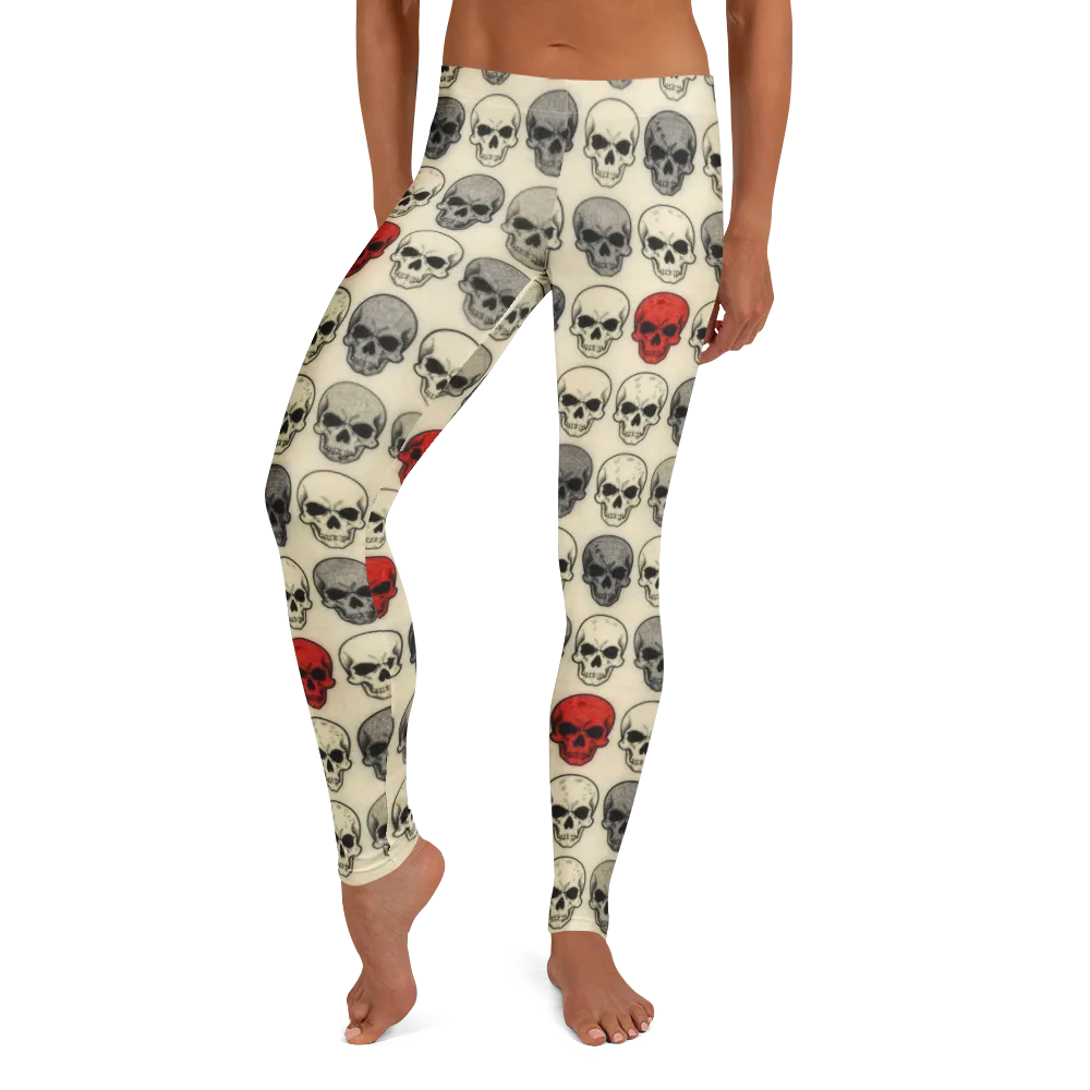 Midnight Memento on Leggings — Front