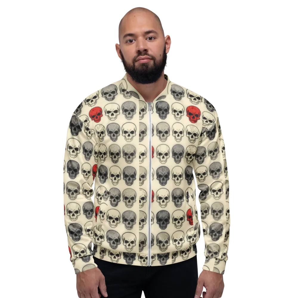 Midnight Memento on Bomber Jacket — Front