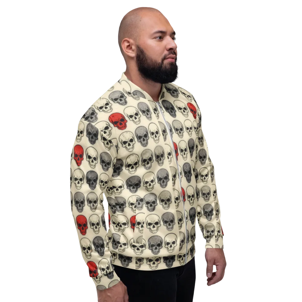 Midnight Memento on Bomber Jacket — Right