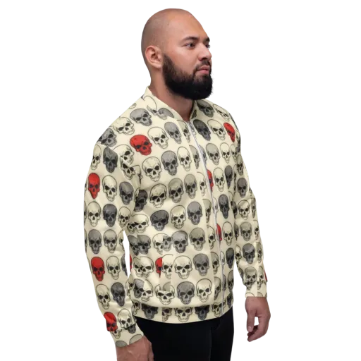 Midnight Memento on a Bomber Jacket