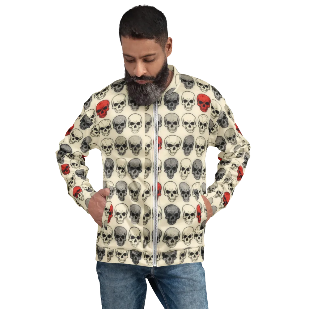 Midnight Memento on Bomber Jacket — Front