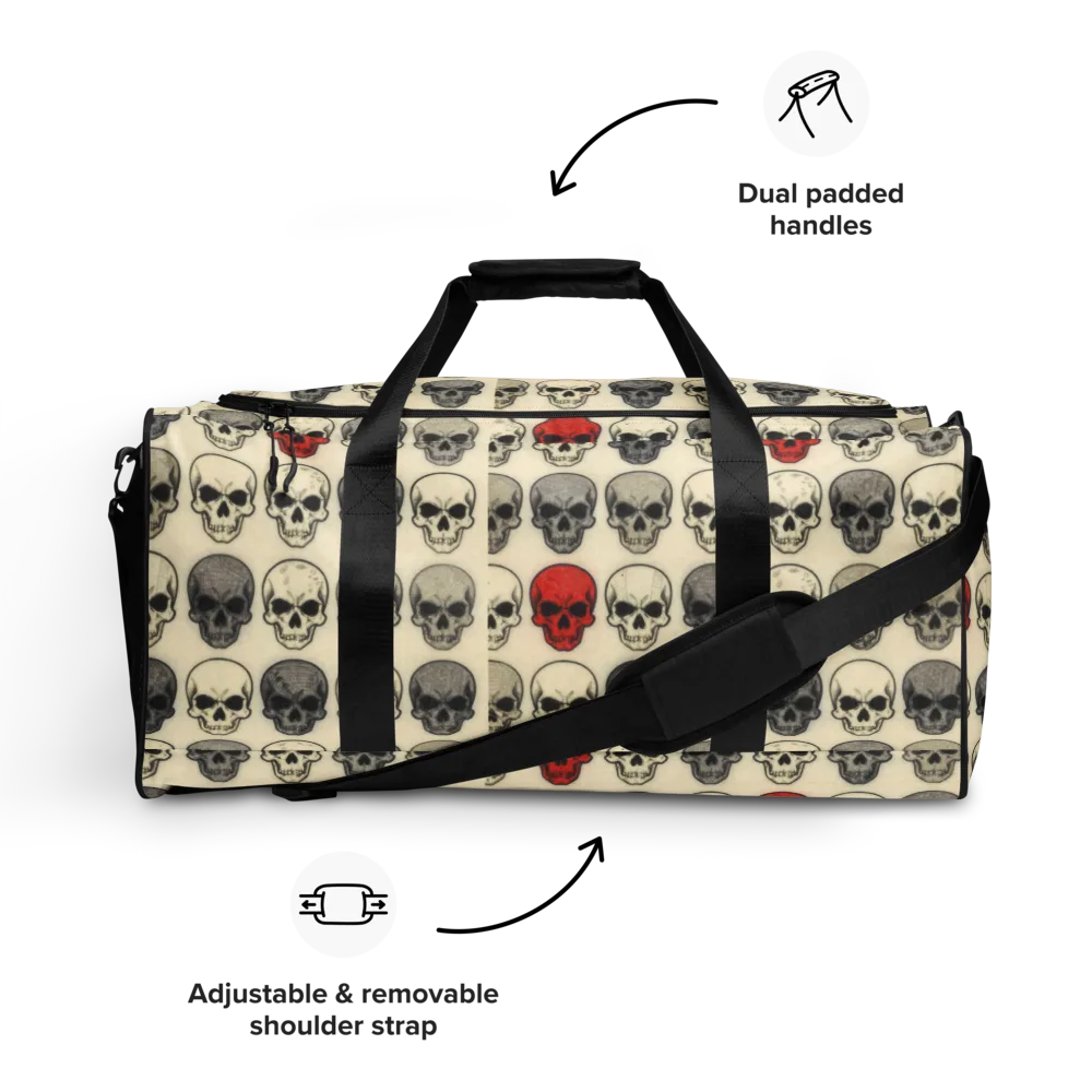 Midnight Memento on Duffle Bag — Front