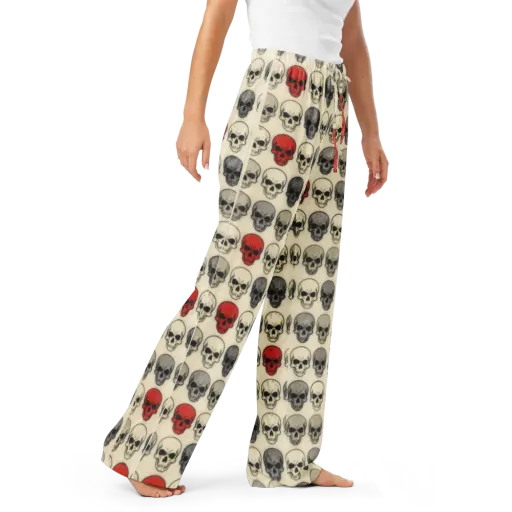 Midnight Memento on a Women's Pajama Pants