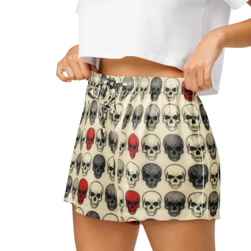 Midnight Memento on a Women's Pajama Shorts