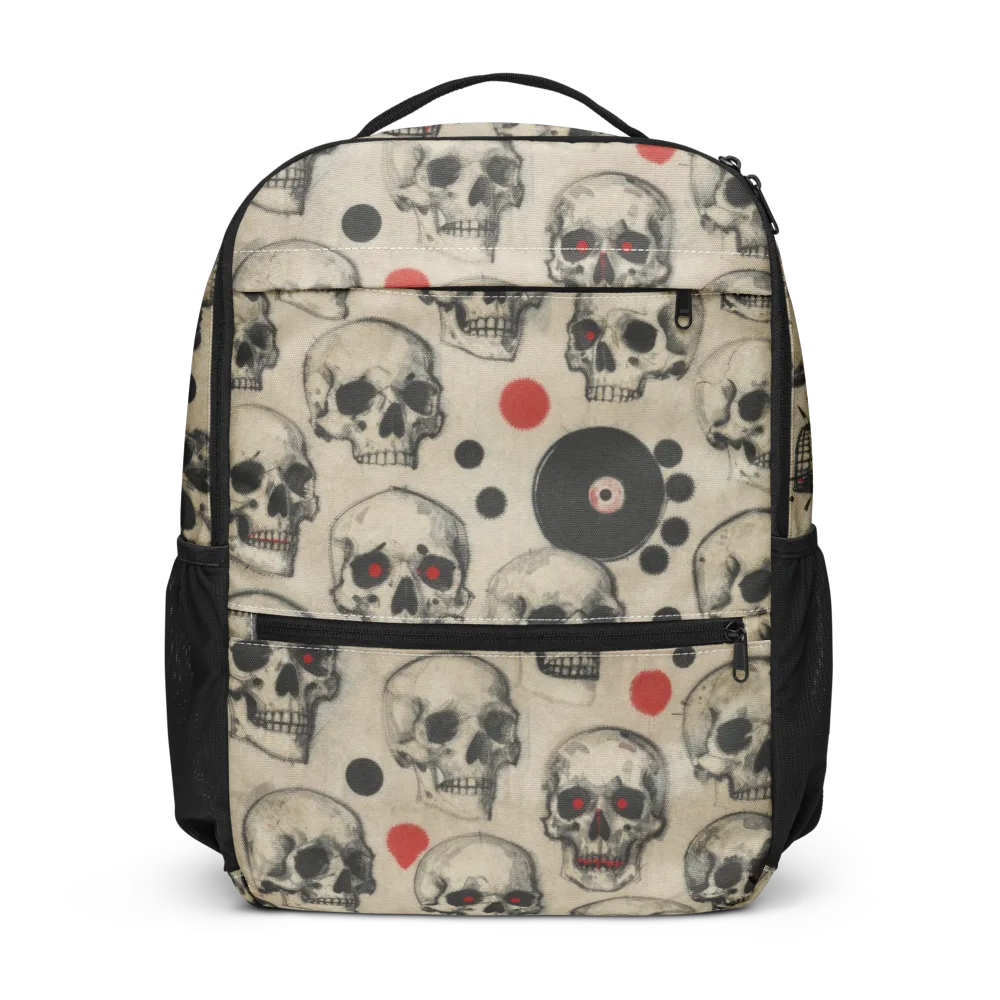 Vinyl Ossuary on Utility Backpack — Front