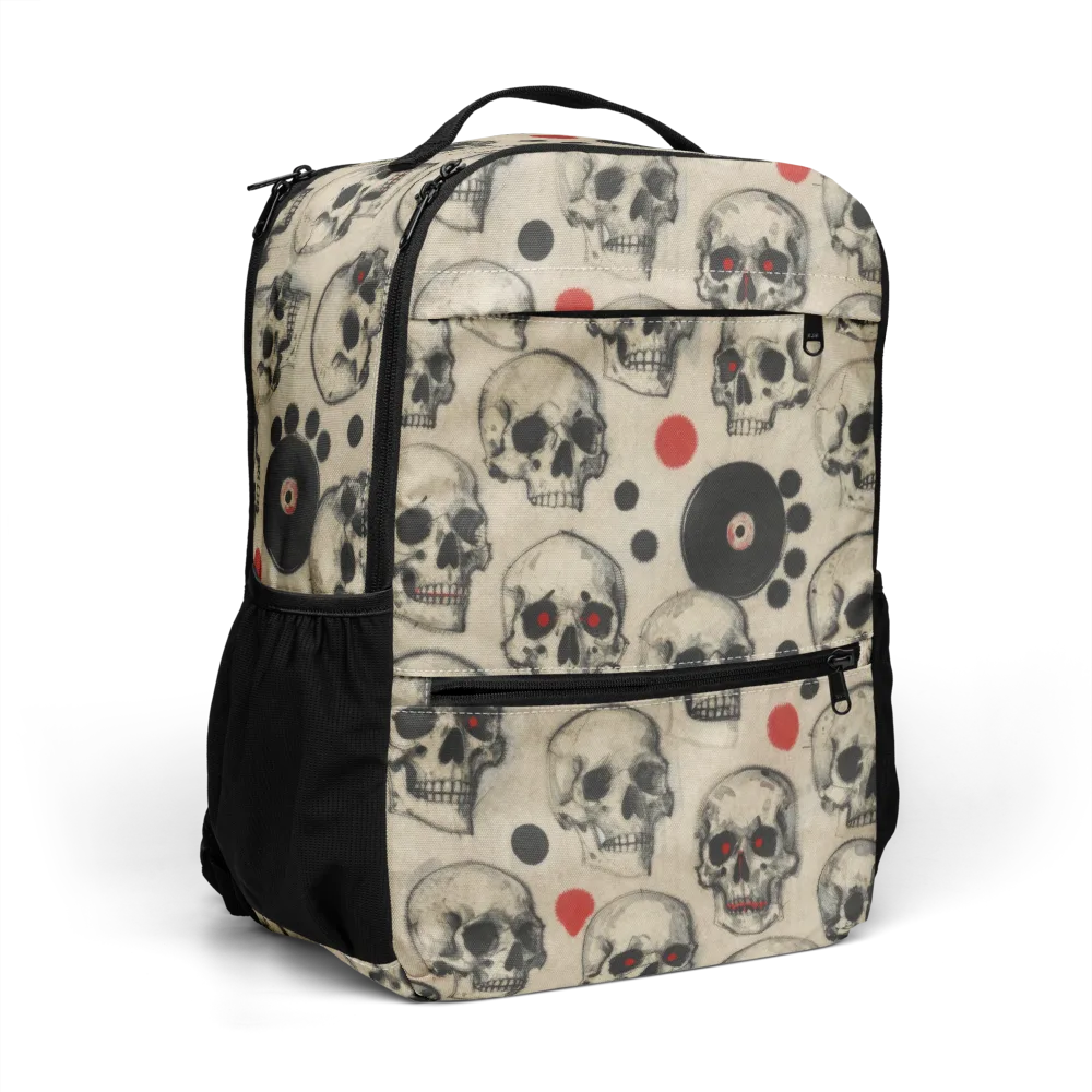 Vinyl Ossuary on Utility Backpack — Right Front