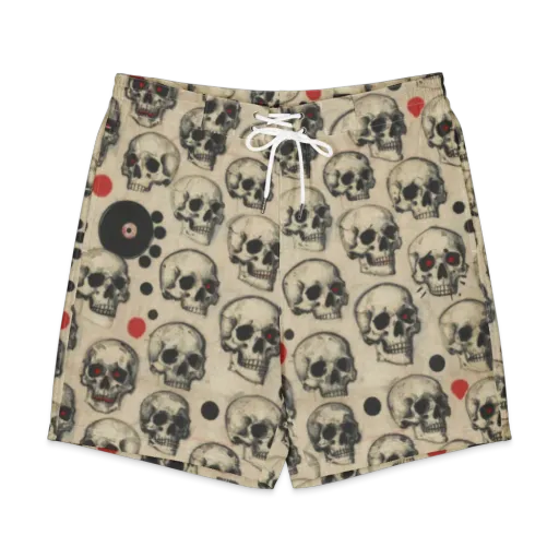 Vinyl Ossuary on a Men's Board Shorts