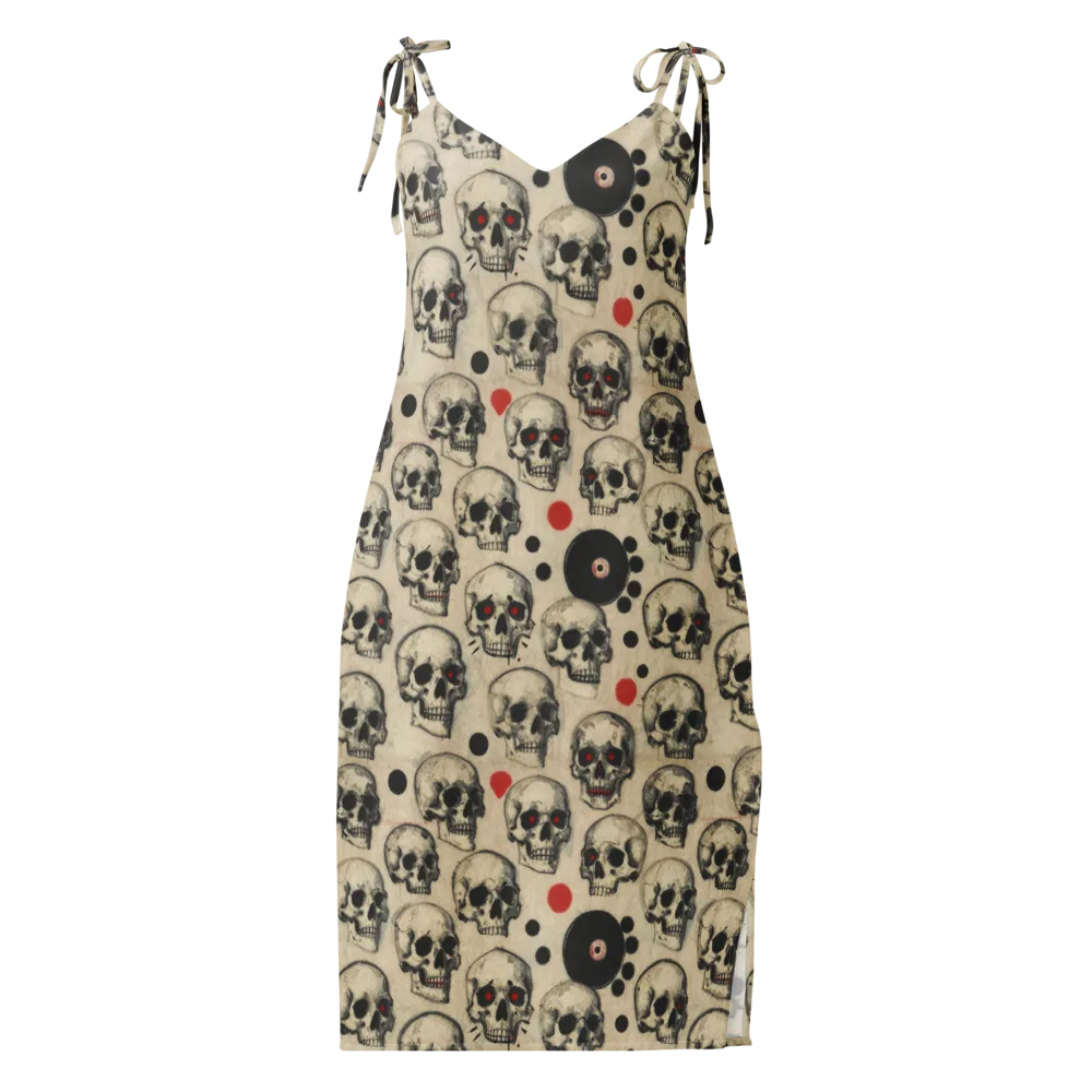 Vinyl Ossuary on Slip Dress — Front