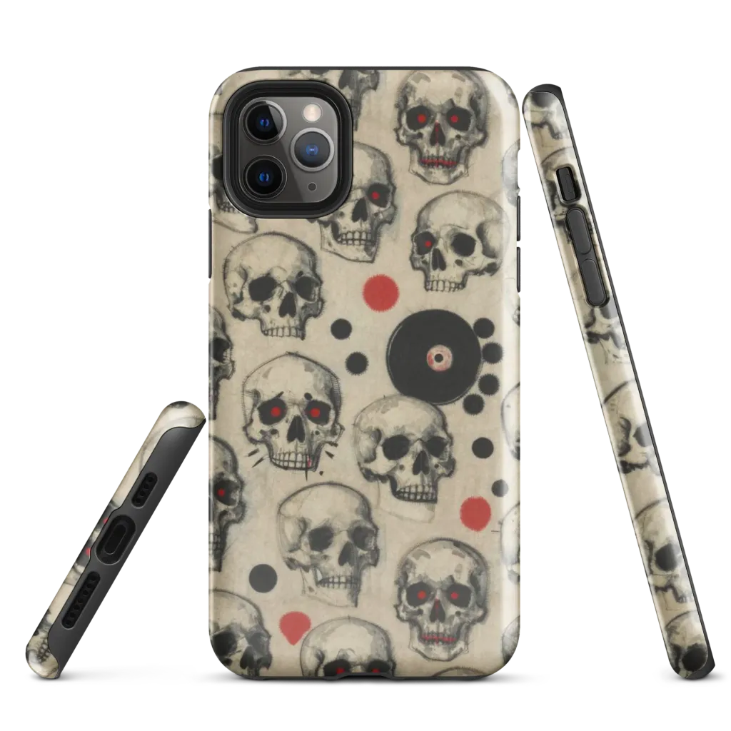 Vinyl Ossuary on Tough Case for iPhone® — Front
