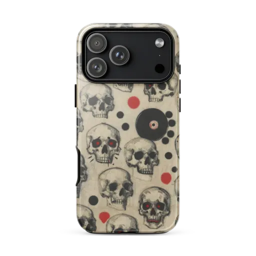 Vinyl Ossuary on a Tough Case for iPhone®