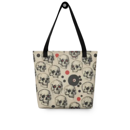 Vinyl Ossuary on a Tote Bag