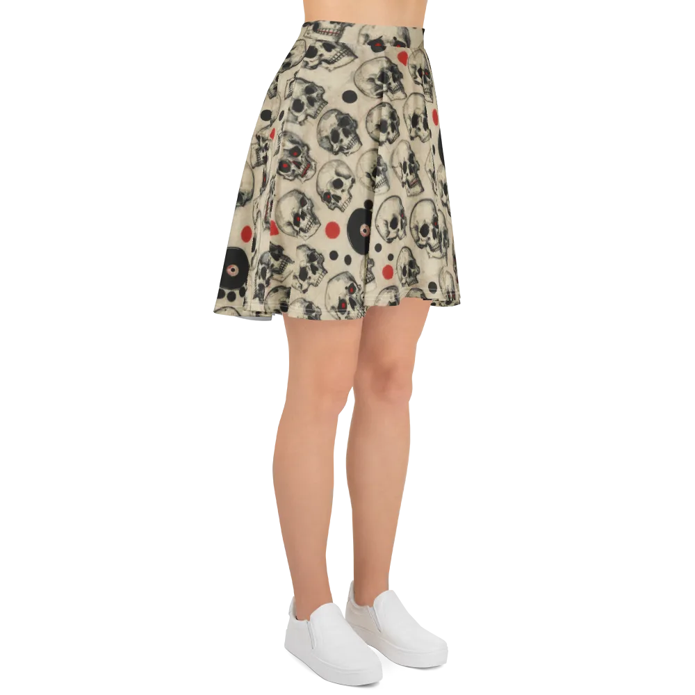 Vinyl Ossuary on Skater Skirt — Right