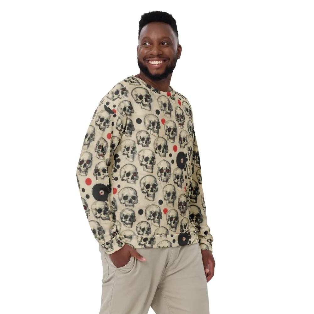 Vinyl Ossuary on Sweatshirt — Front