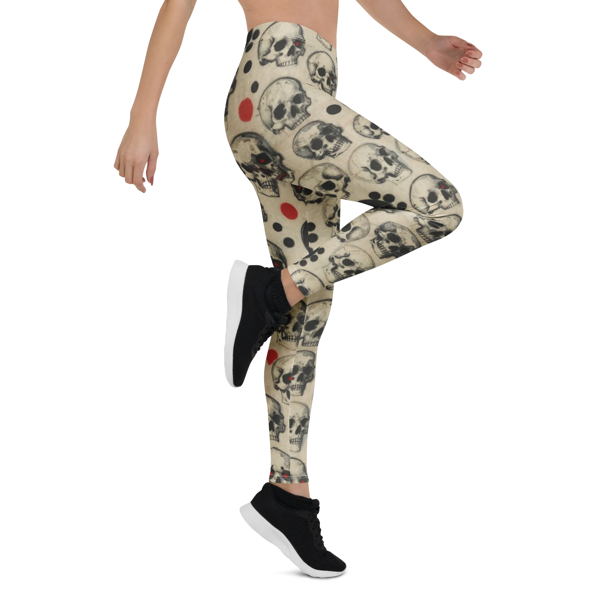 Vinyl Ossuary on Leggings — Right