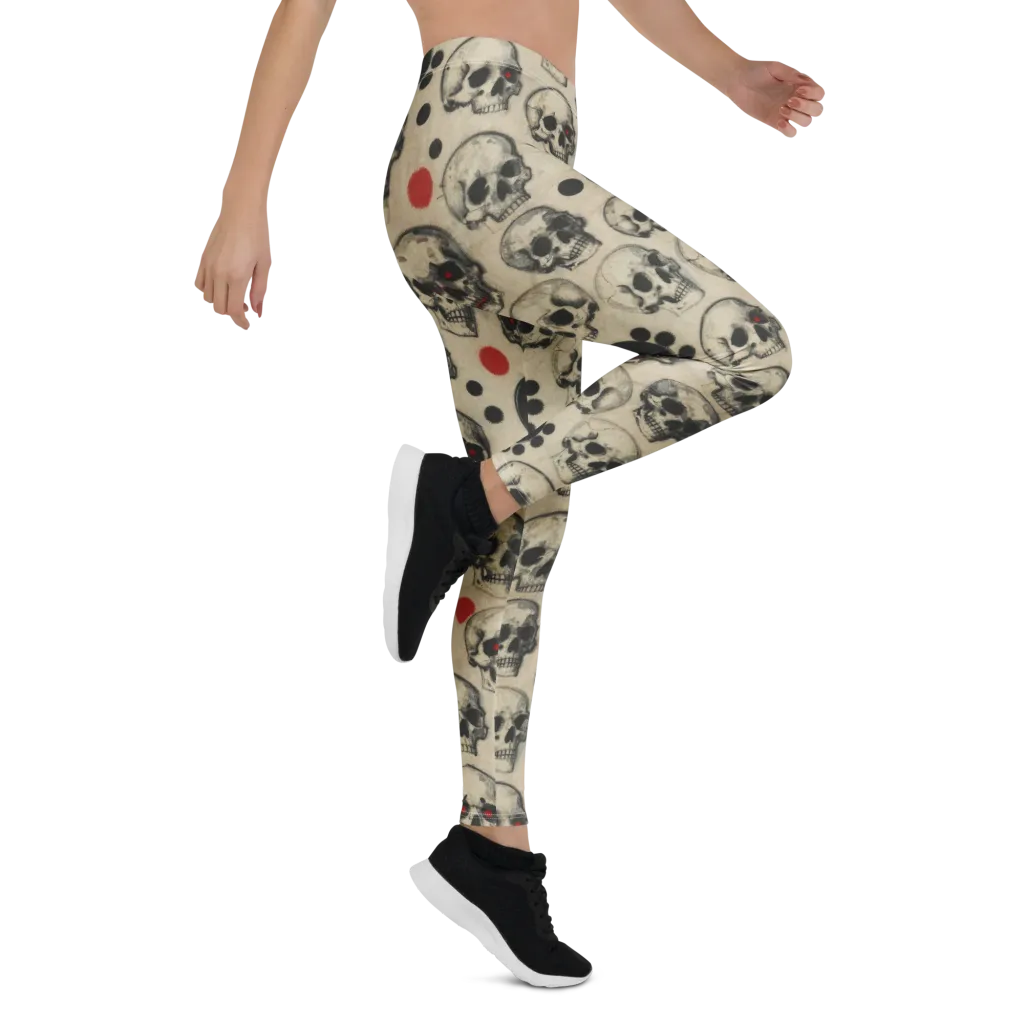 Vinyl Ossuary on Leggings — Right