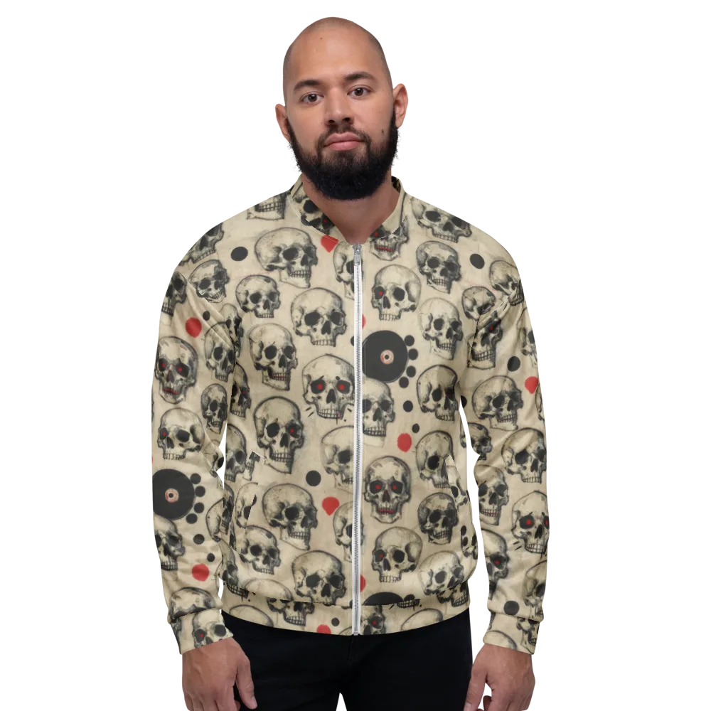 Vinyl Ossuary on Bomber Jacket — Front