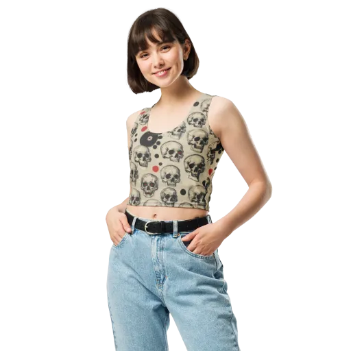 Vinyl Ossuary on a Crop Top