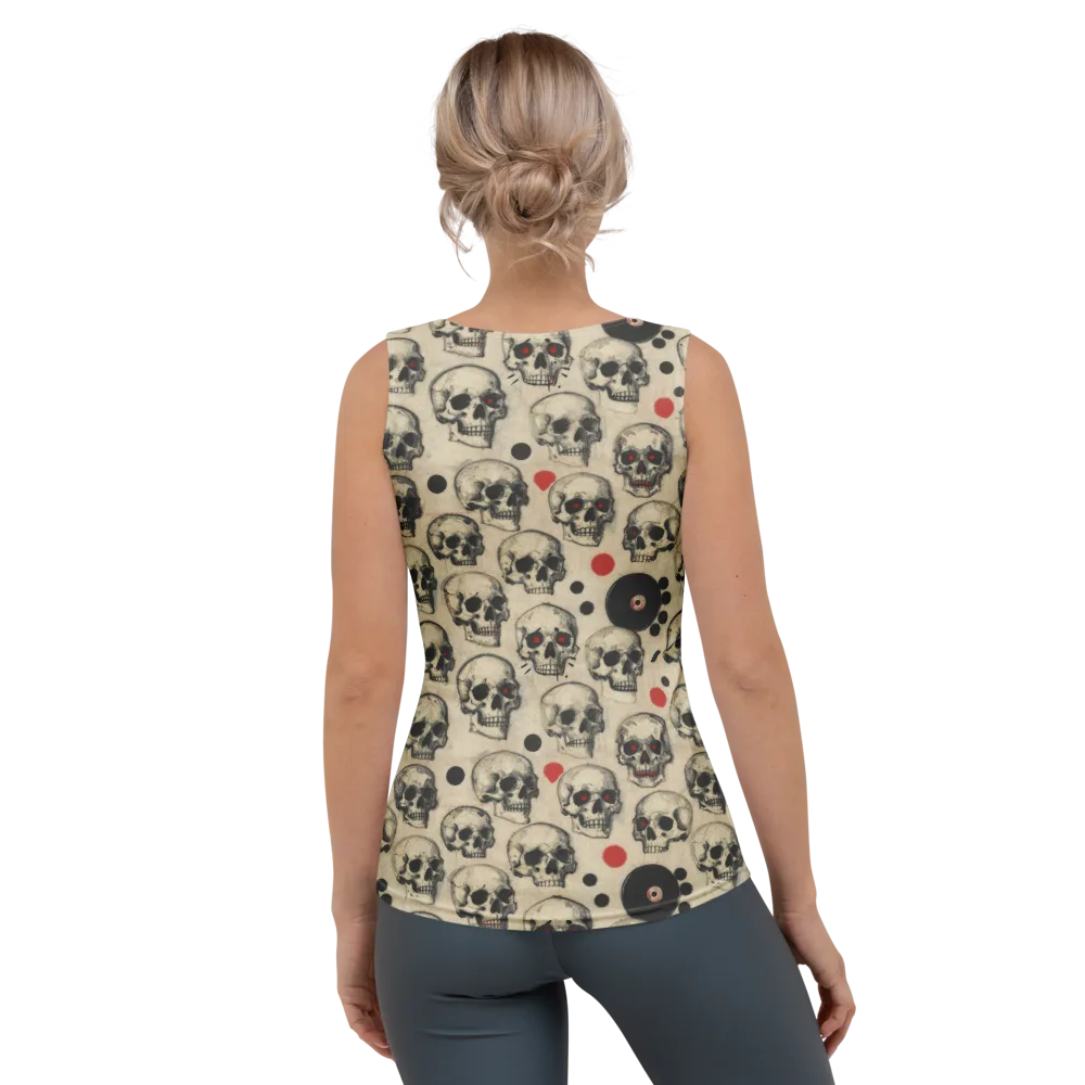 Vinyl Ossuary on Women's Tank Top — Back