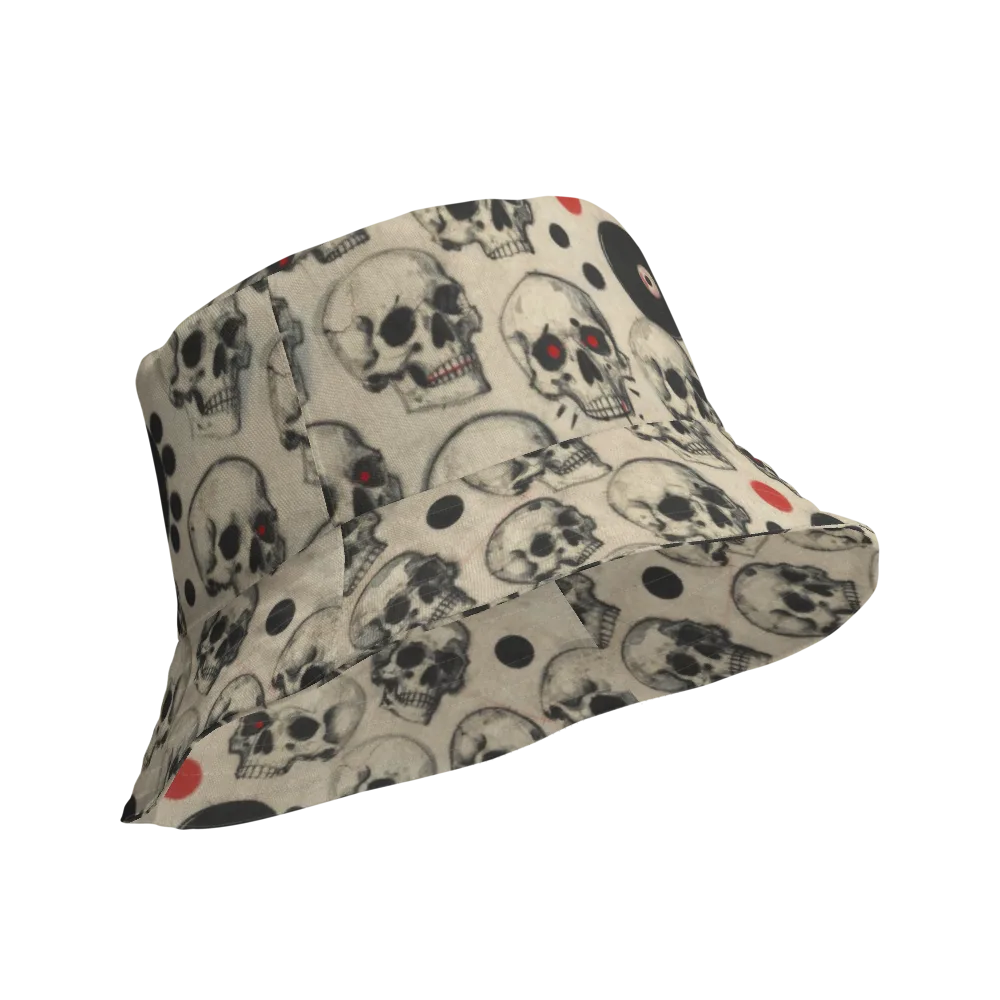 Vinyl Ossuary on Reversible Bucket Hat — Product details Outside