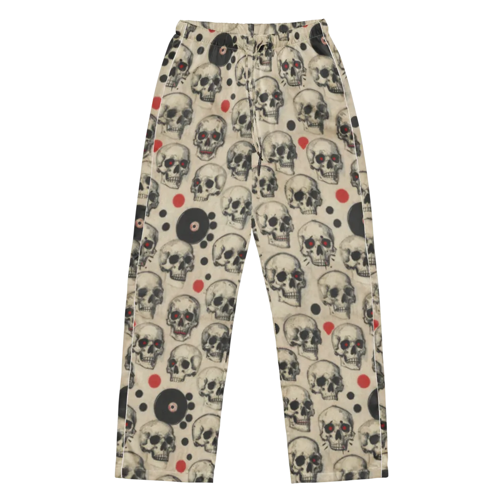 Vinyl Ossuary on Women's Pajama Pants — Front