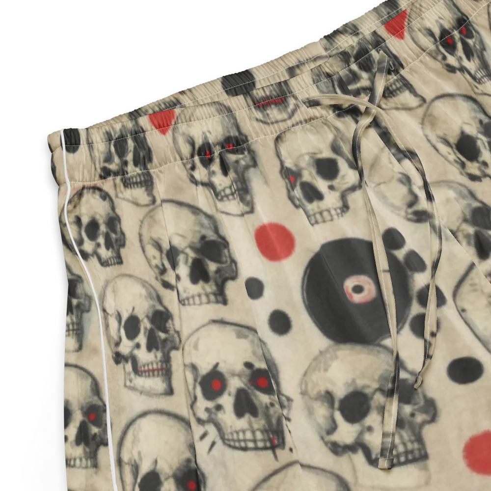 Vinyl Ossuary on Women's Pajama Shorts — Product details