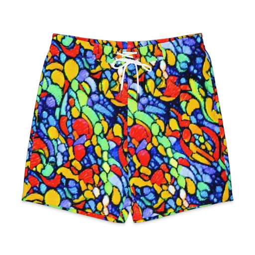 Chromatic Crush on a Men's Board Shorts