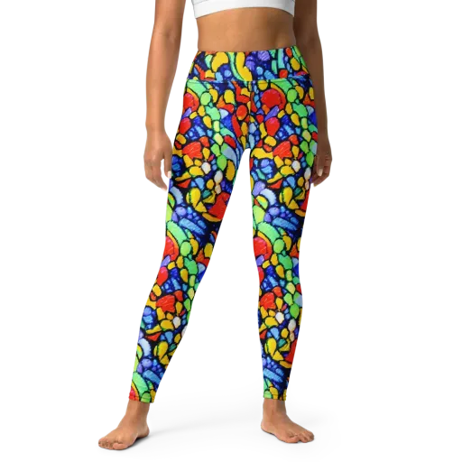 Chromatic Crush on a Yoga Leggings