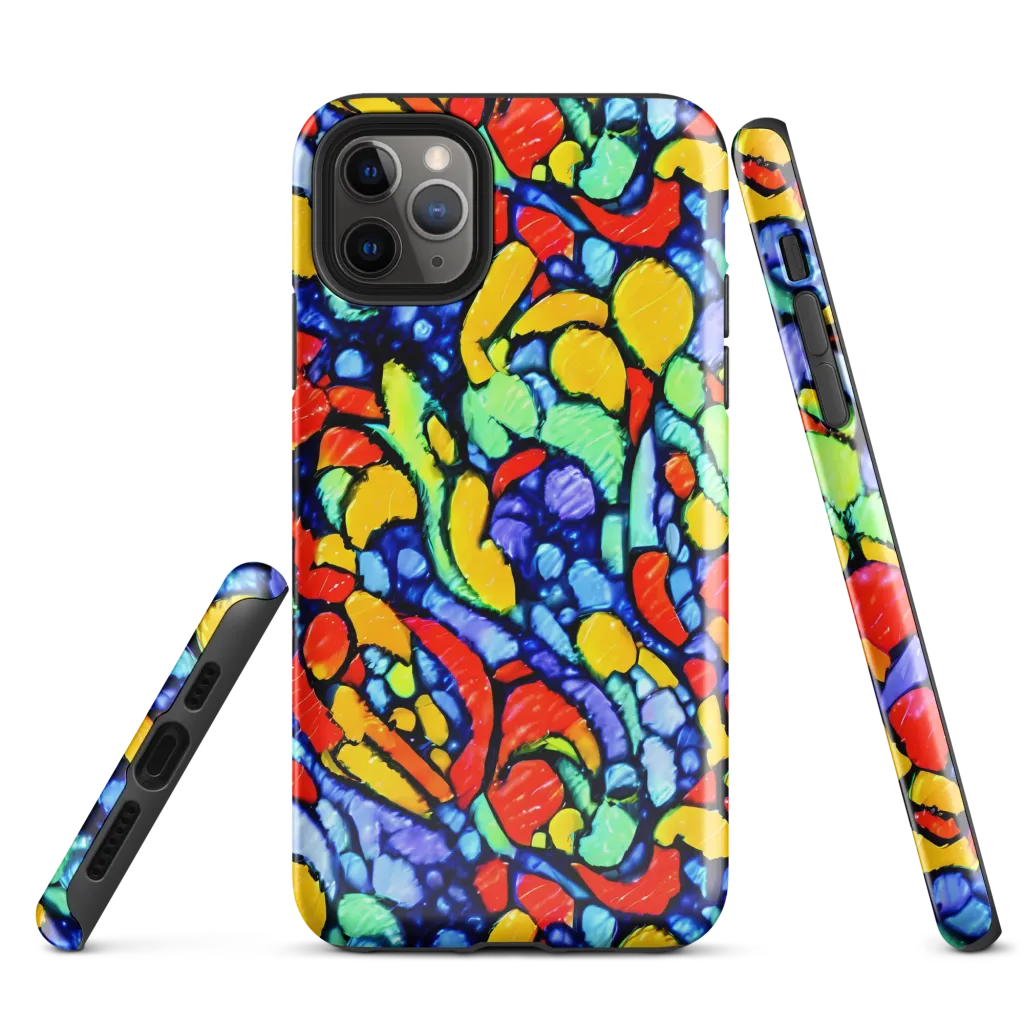 Chromatic Crush on Tough Case for iPhone® — Front