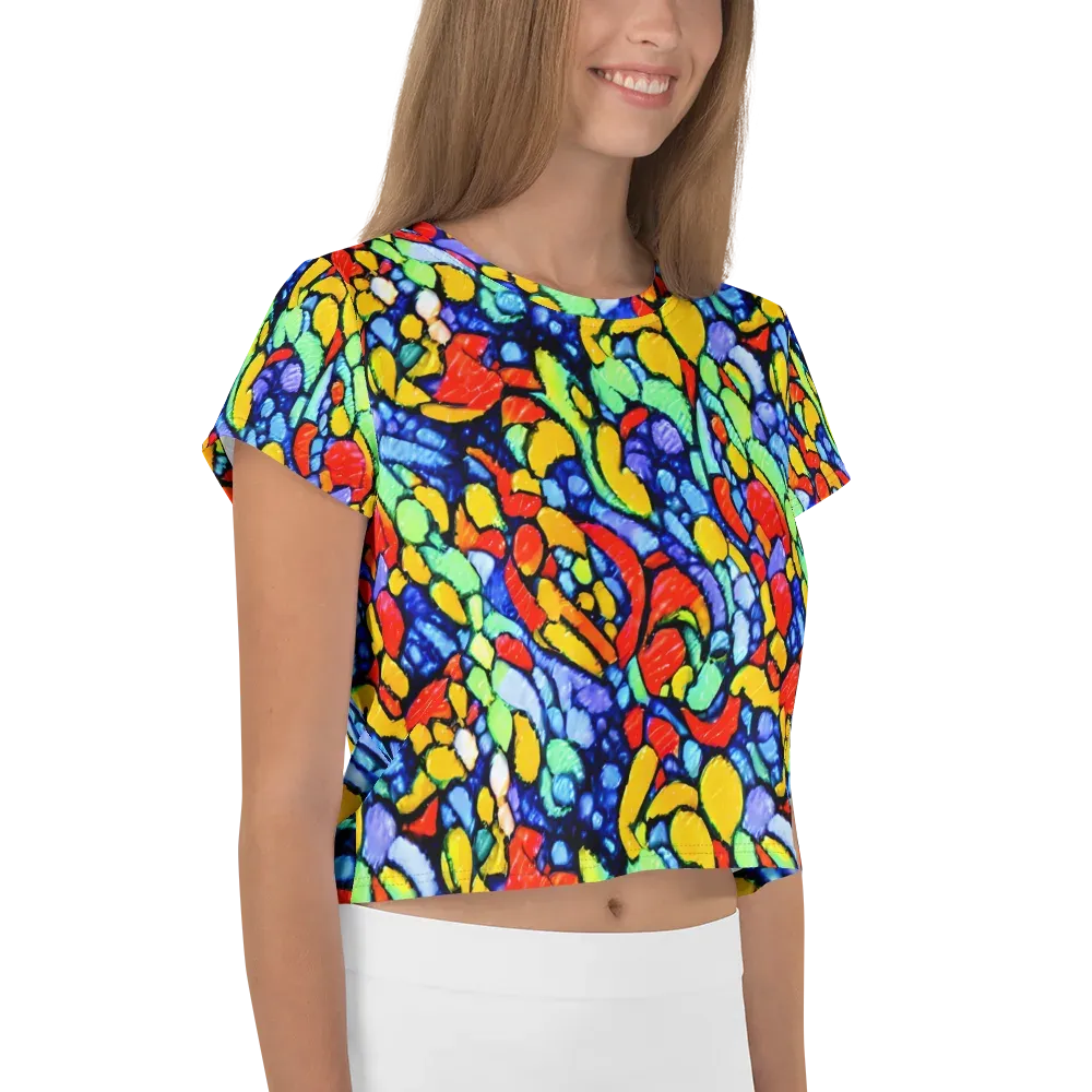 Chromatic Crush on Crop Tee — Right