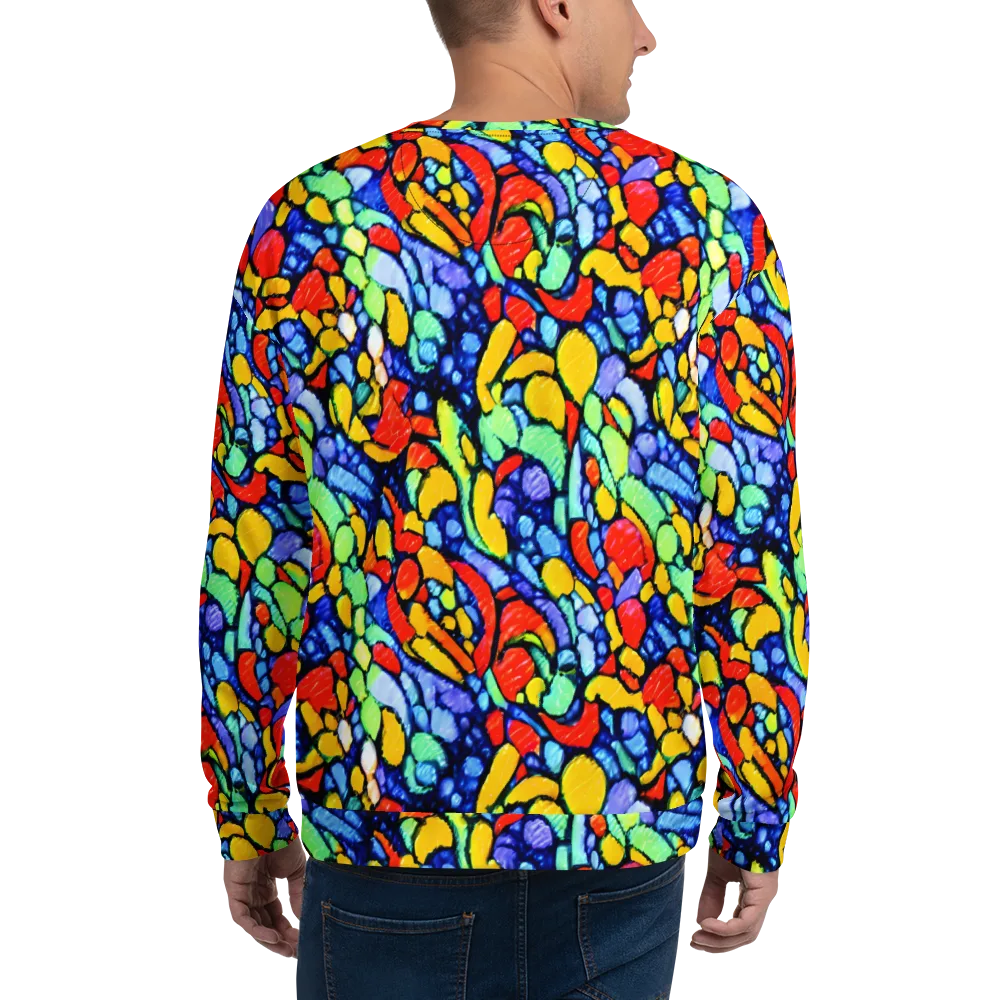 Chromatic Crush on Sweatshirt — Back
