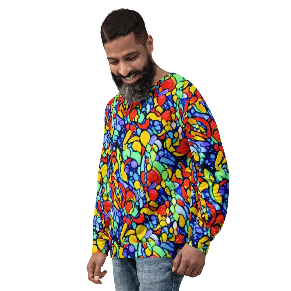 Chromatic Crush on Sweatshirt — Left Front