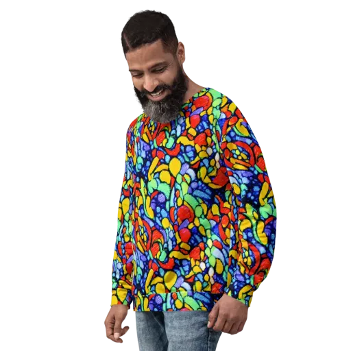 Chromatic Crush on a Sweatshirt