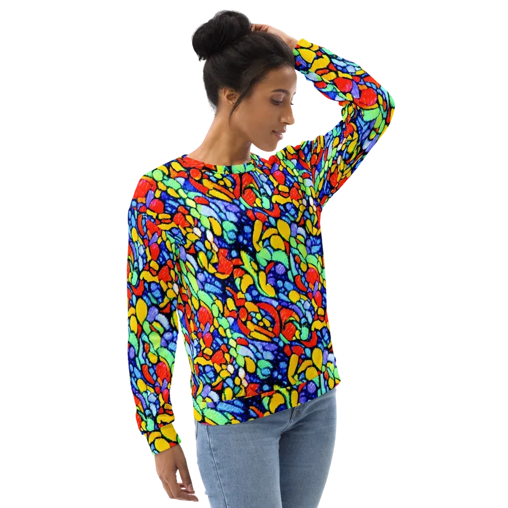 Chromatic Crush on Sweatshirt — Right Front