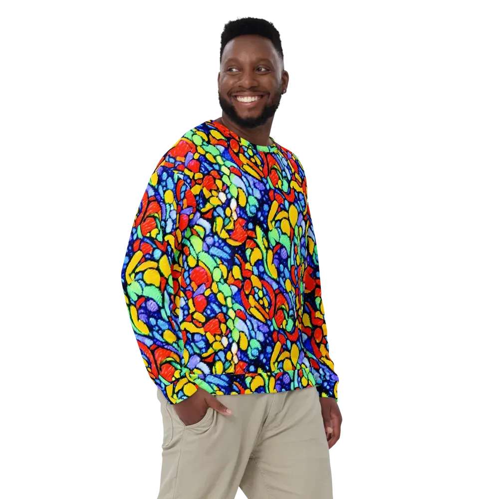 Chromatic Crush on Sweatshirt — Front