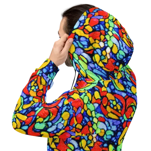 Chromatic Crush on a Hoodie