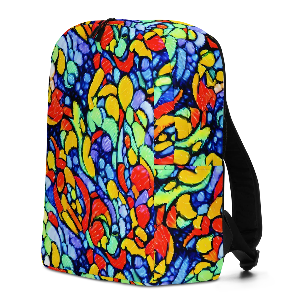 Chromatic Crush on Minimalist Backpack — Left