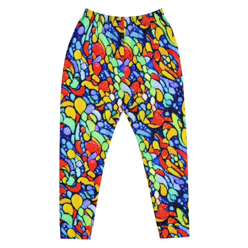 Chromatic Crush on Men's Joggers — Front
