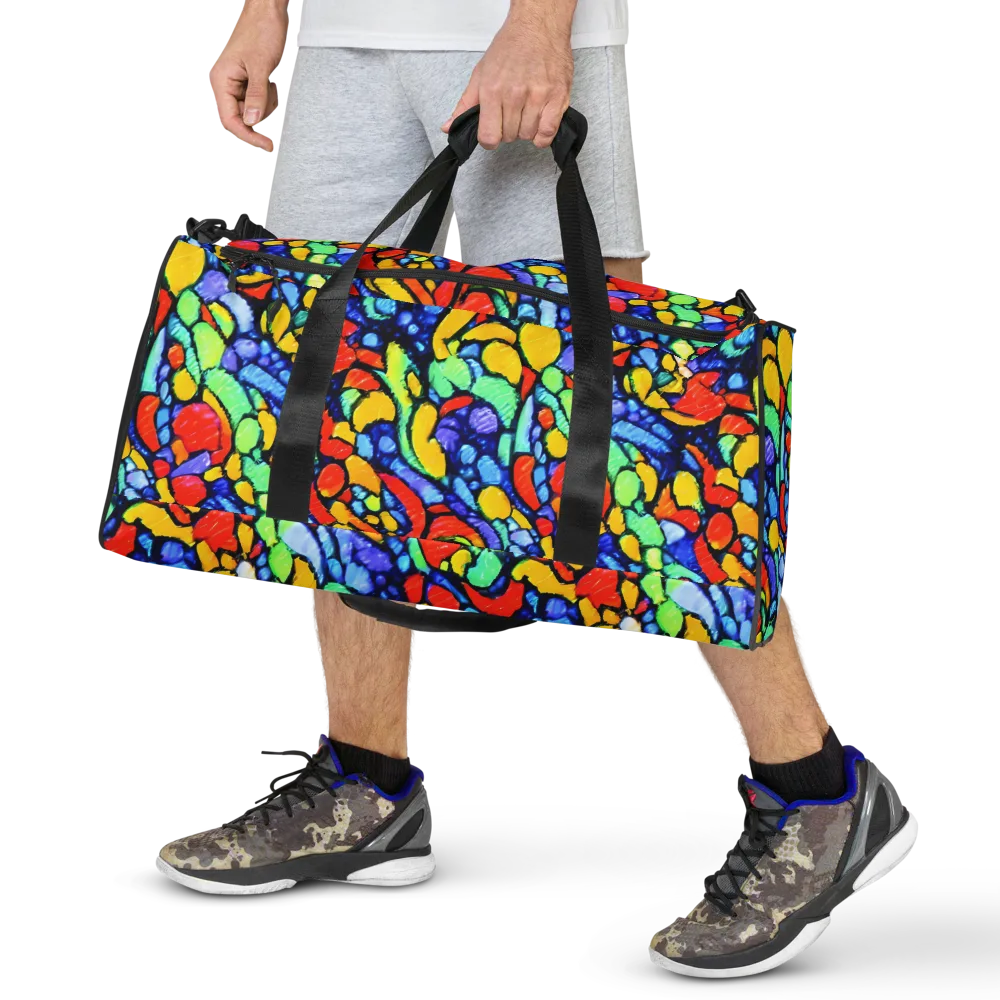 Chromatic Crush on Duffle Bag — Front