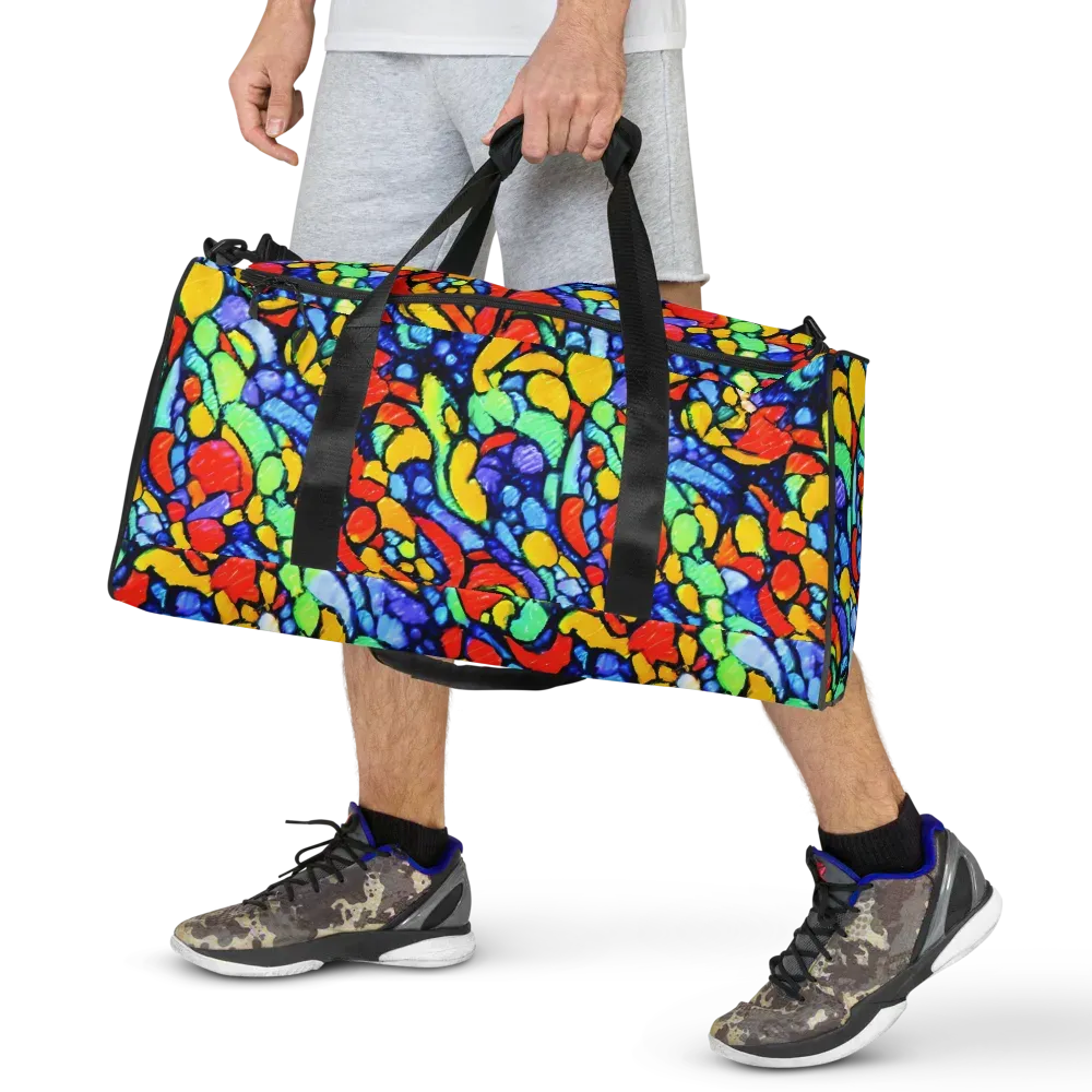Chromatic Crush on Duffle Bag — Front