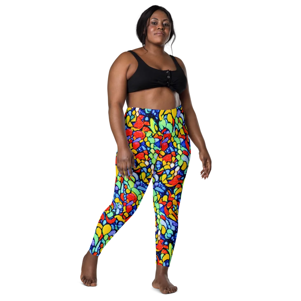Chromatic Crush on Leggings with Pockets — Front