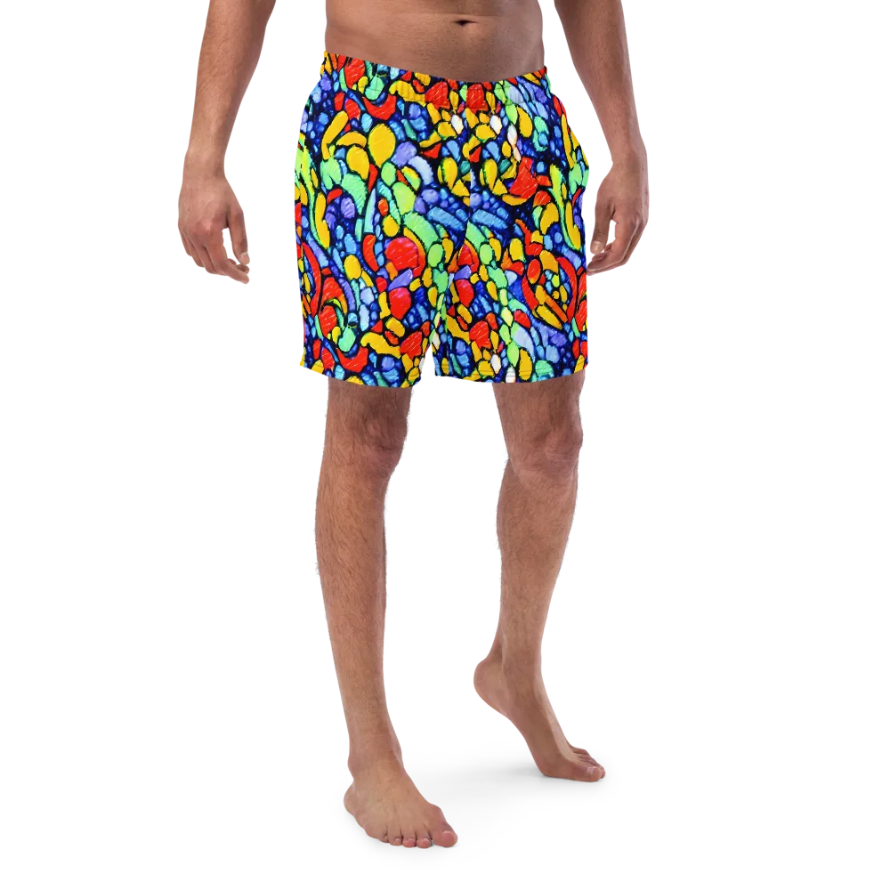 Chromatic Crush on Swim Trunks — Front