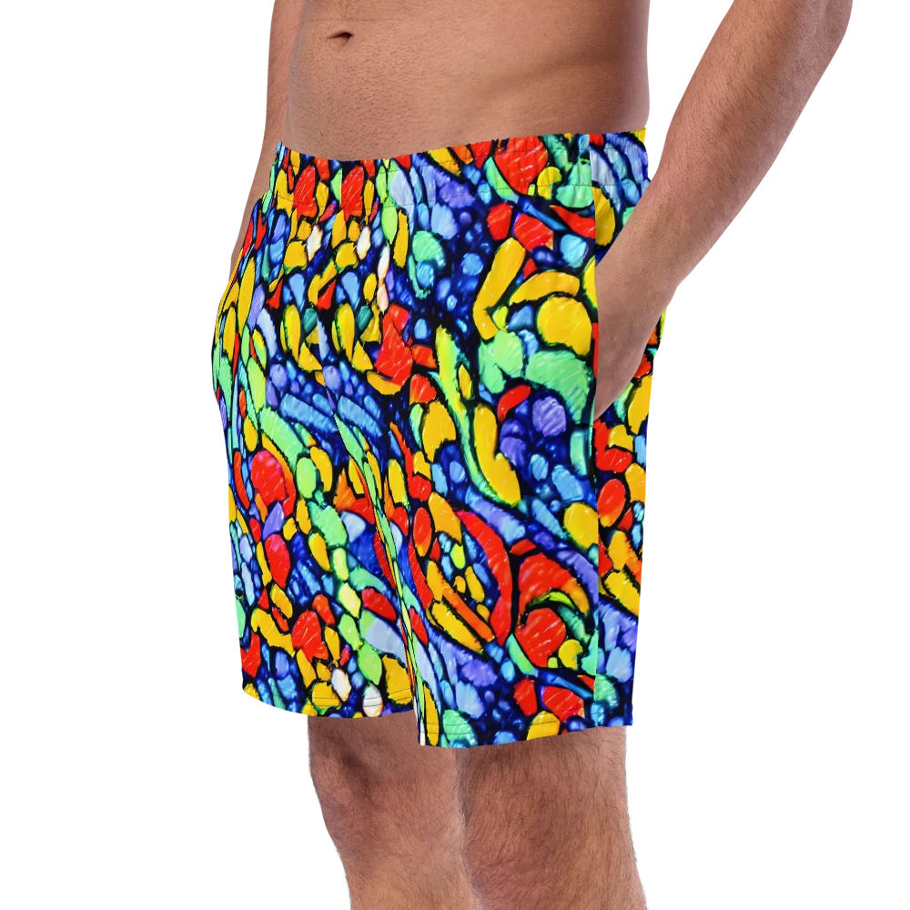 Chromatic Crush on Swim Trunks — Left Front
