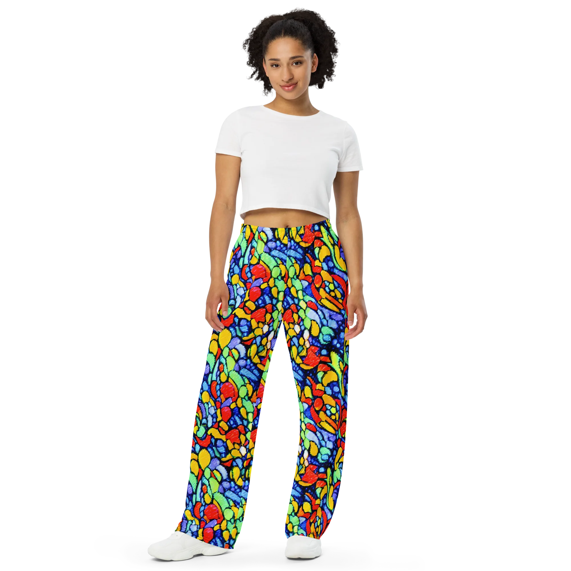 Chromatic Crush on Wide-Leg Pants — Front