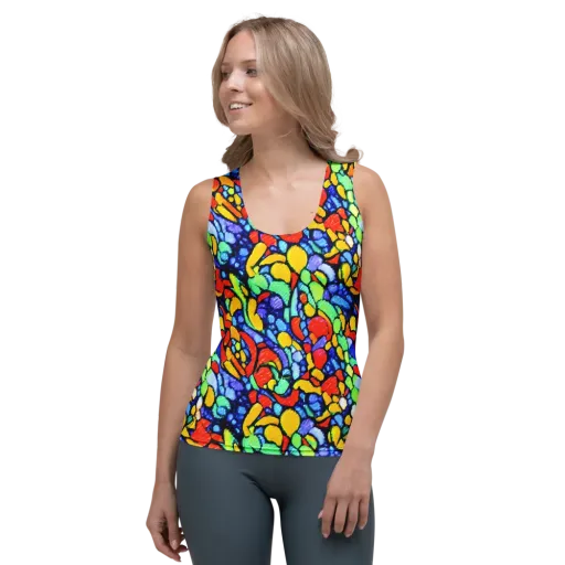 Chromatic Crush on a Women's Tank Top