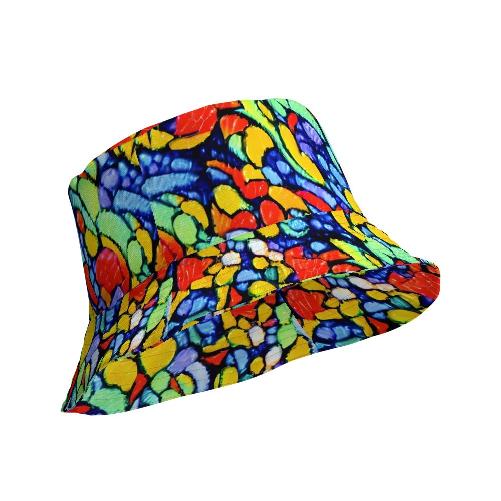Chromatic Crush on Reversible Bucket Hat — Product details Outside