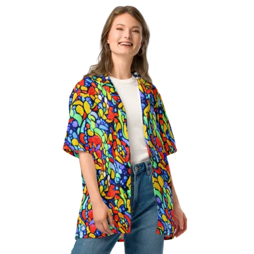 Chromatic Crush on a Button Shirt