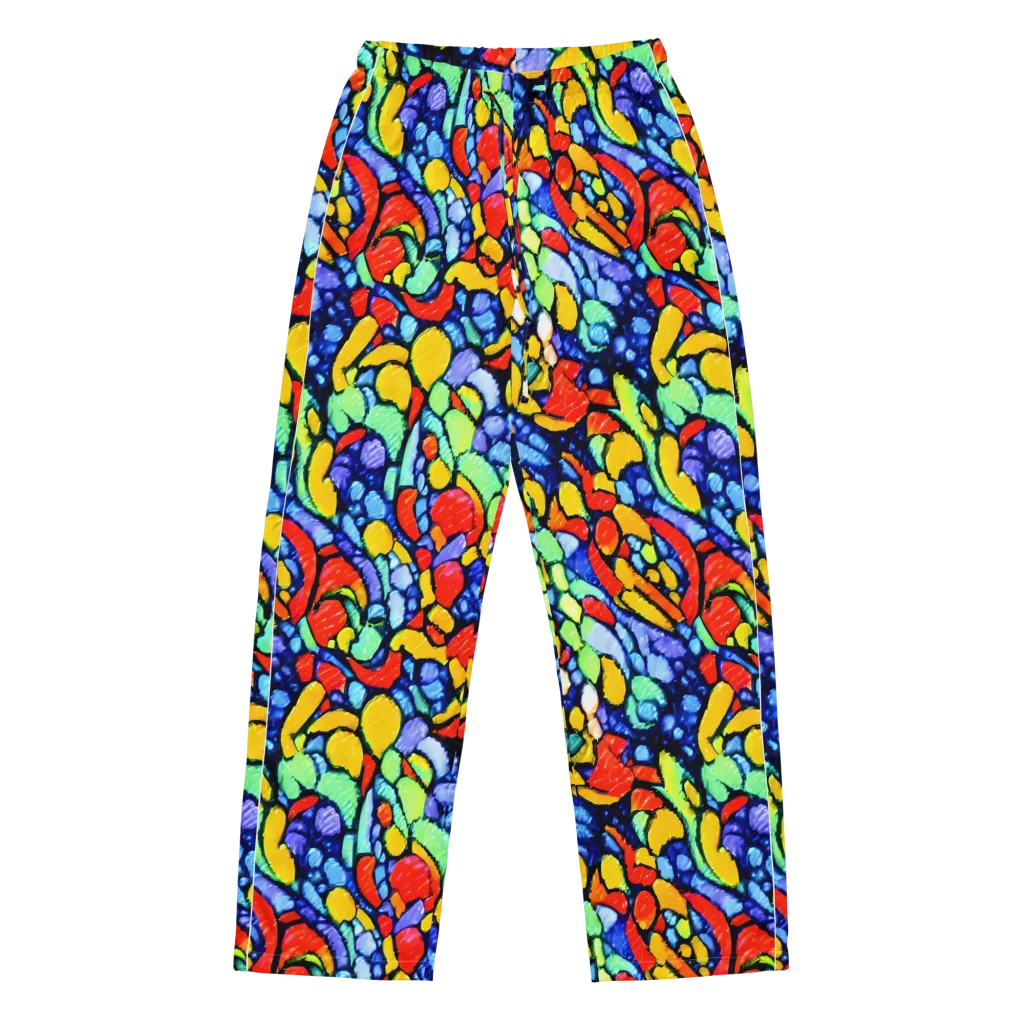 Chromatic Crush on Women's Pajama Pants — Front