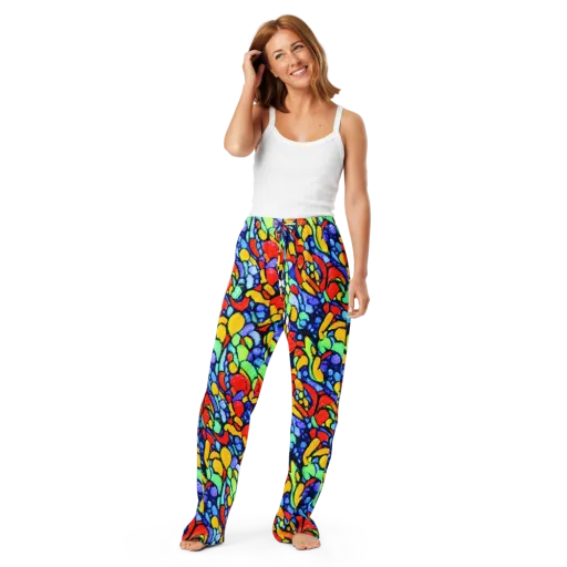 Chromatic Crush on a Women's Pajama Pants