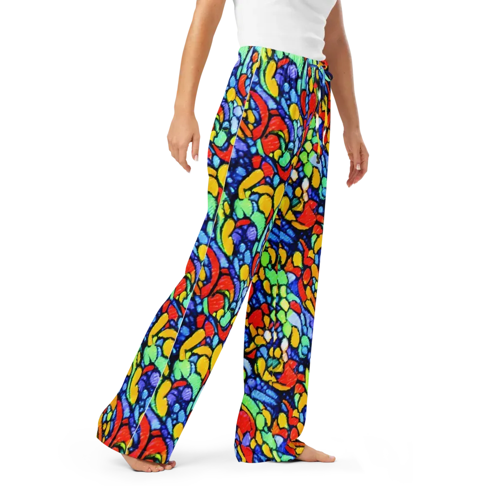 Chromatic Crush on Women's Pajama Pants — Right Front