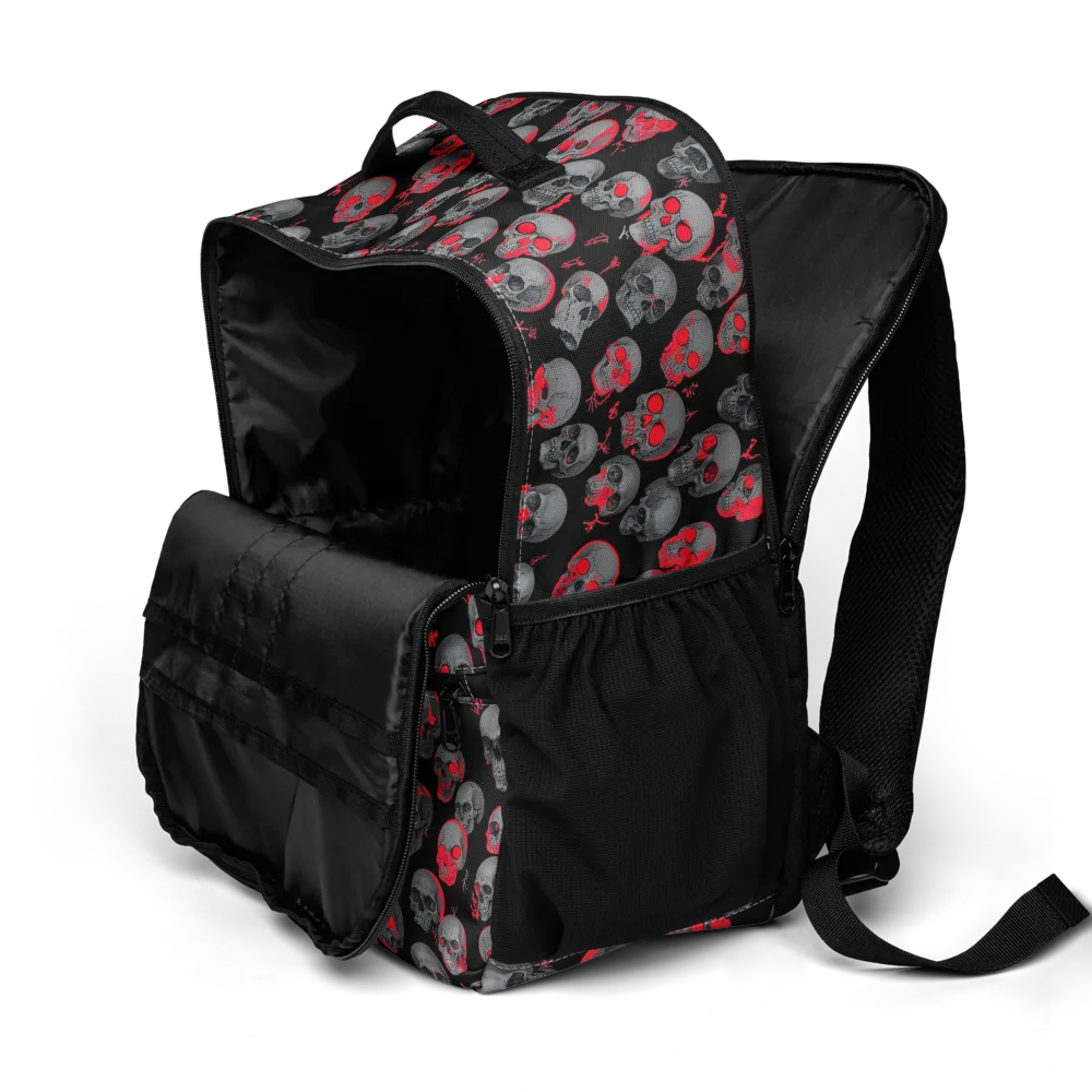 Neon Bone Yard on Utility Backpack — Product details 2